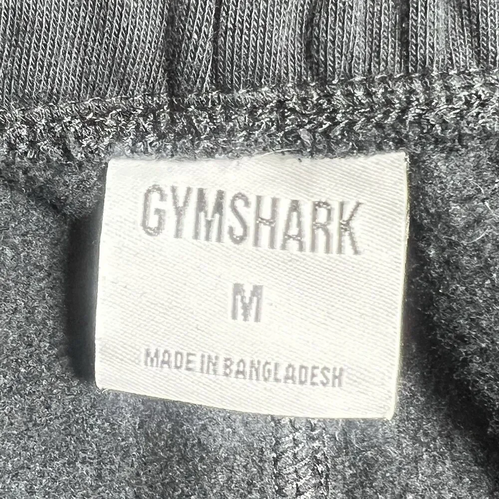 Gymshark Jogger Pants Mens Size Medium Black Athletic Sweatpants Pockets